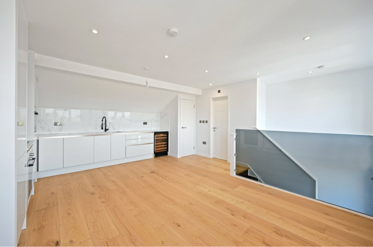 102SSA-ATG-04-XX-PH-A-0036-Flat No.3 Living Room and Kitchen with Stairs